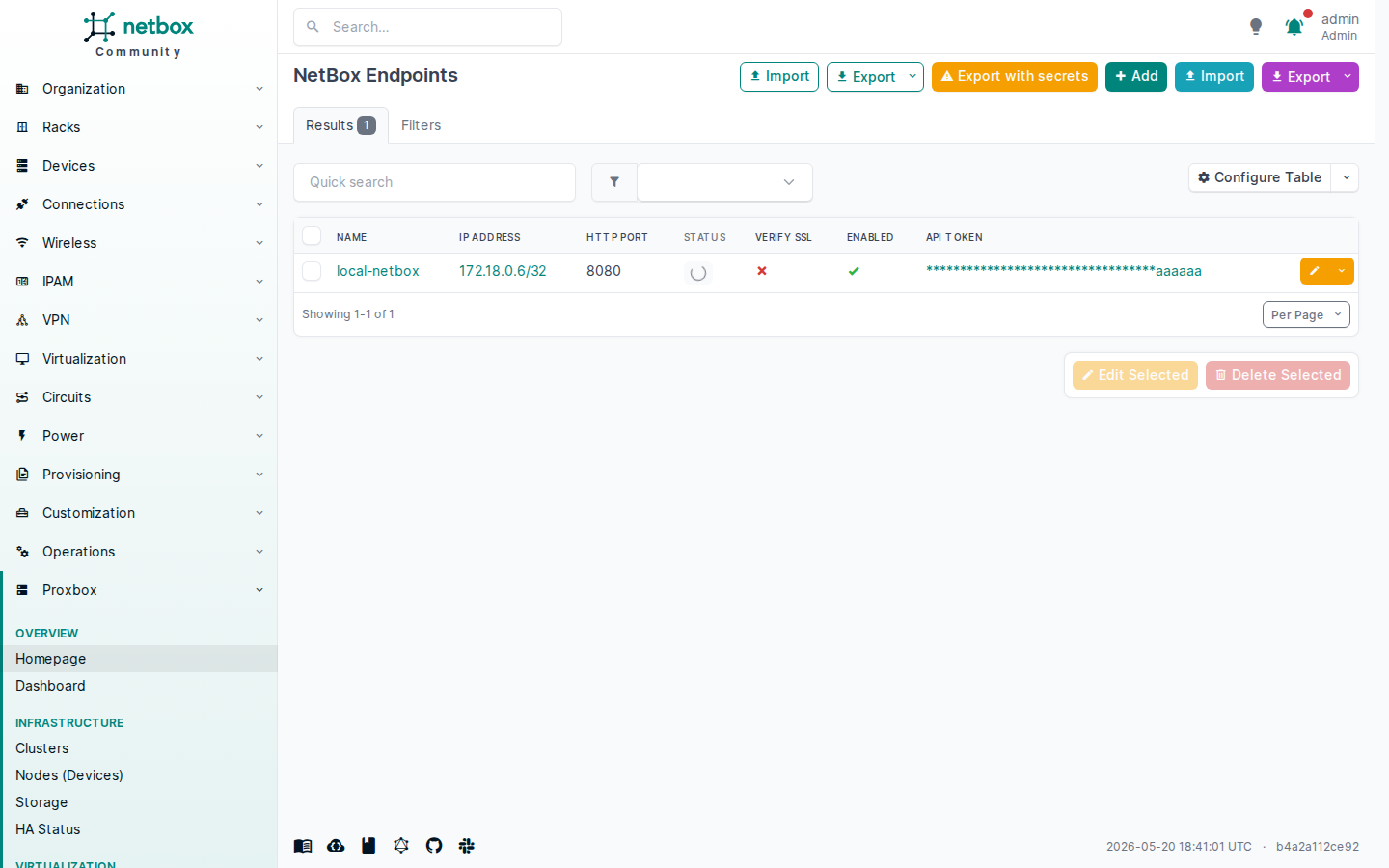 NetBox Endpoints
